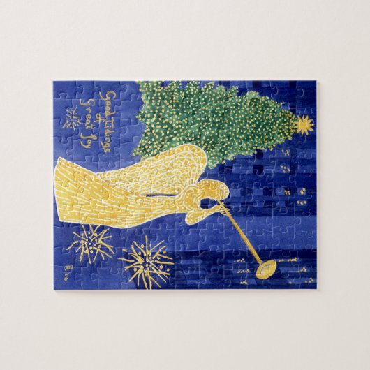 Rockefeller Angel Puzzle Legpuzzel (Horizontaal)