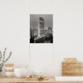 Rockefeller Center, 1933. Oude foto Poster (Keuken)
