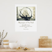 'Rockefeller Center & Atlas'-poster Poster (Keuken)