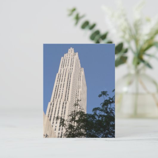 Rockefeller Center Briefkaart (Staand voorkant)