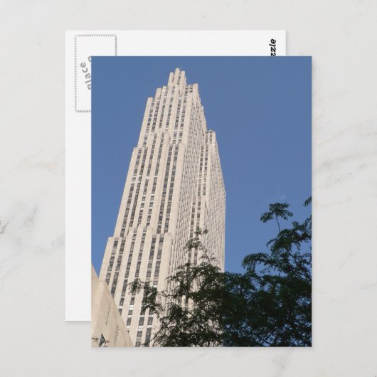 Rockefeller Center Briefkaart (Voorkant / Achterkant)