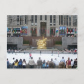 Rockefeller Center Briefkaart (Voorkant)