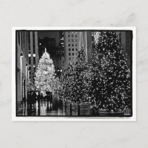 Rockefeller Center Christmas Tree Postcard Feestdagenkaart