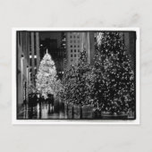 Rockefeller Center Christmas Tree Postcard Feestdagenkaart (Voorkant)