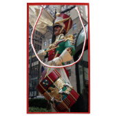 Rockefeller Center Drummer Boy KerstNew York Klein Cadeauzakje (Achterkant)
