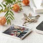 Rockefeller Center Drummer Boy KerstNew York Sleutelhanger (Zijkant)