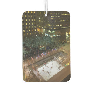 Rockefeller Center Ice Skating kerstboom NYC Luchtverfrisser