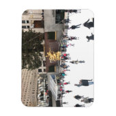 Rockefeller Center ijskrankel NYC-foto Magneet (Verticaal)