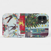 Rockefeller Center IJsschaatsen met Kerst Case-Mate iPhone Case (Achterkant (horizontaal))