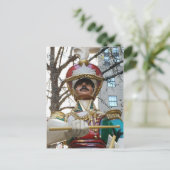 Rockefeller Center Kerst - Speelgoed Soldaat - NYC Briefkaart (Staand voorkant)