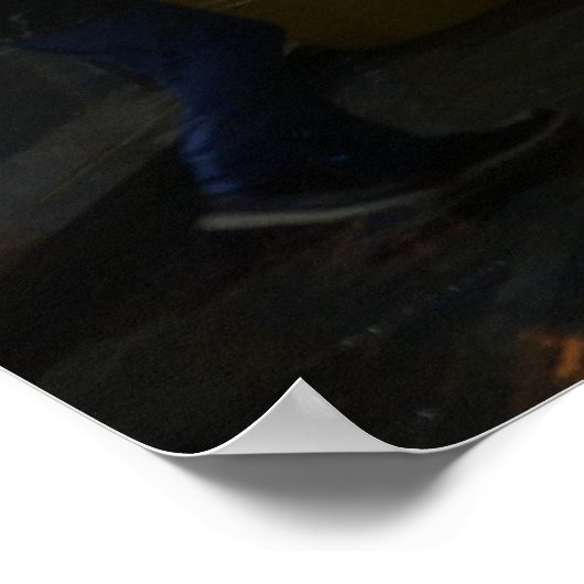 Rockefeller Center-kerstboom in reflectie Poster (Hoek)