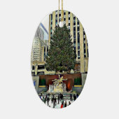 Rockefeller Center kerstboomversiering Keramisch Ornament (Rechts)