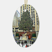 Rockefeller Center kerstboomversiering Keramisch Ornament (Links)