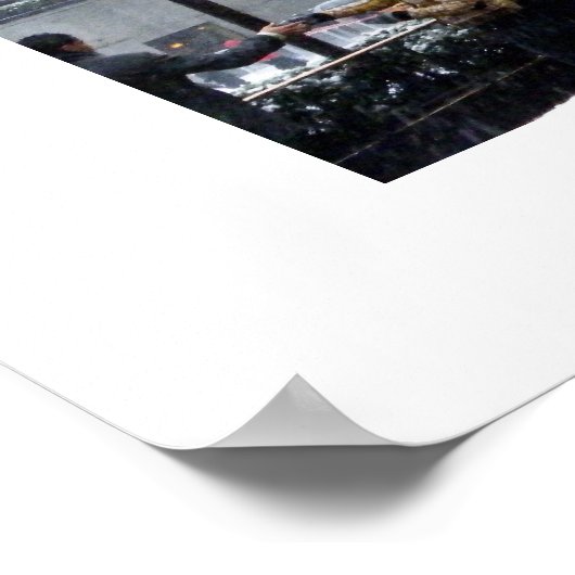 Rockefeller Center Kerstmis Poster (Hoek)