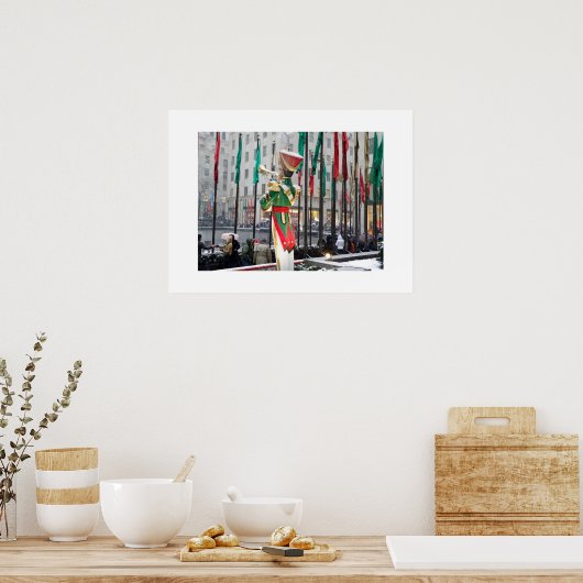 Rockefeller Center Kerstmis Poster (Keuken)