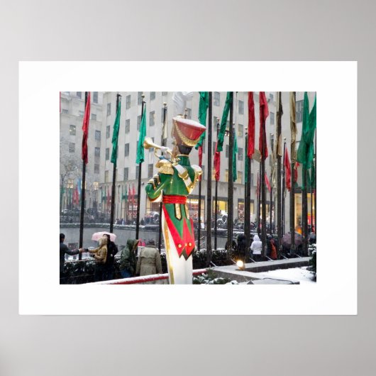 Rockefeller Center Kerstmis Poster (Voorkant)