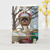 Rockefeller Center Kerstmis - Speelgoed Solider - Kaart (Gele Bloem)