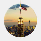 Rockefeller Center Manhattan New York City Keramisch Ornament (Voorkant)