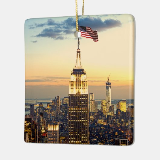 Rockefeller Center Manhattan New York City Keramisch Ornament (Links)