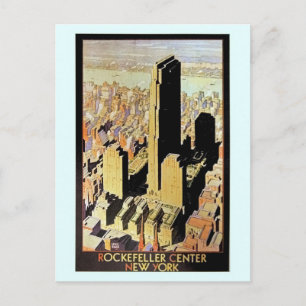 Rockefeller Center New York City AD Briefkaart