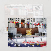 Rockefeller Center, New York City Briefkaart (Voorkant / Achterkant)