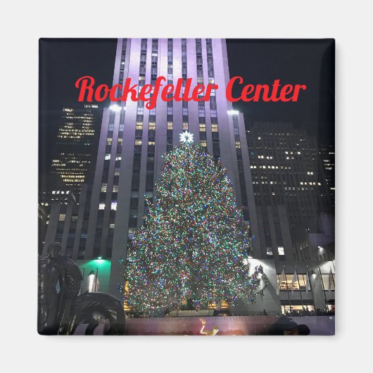 Rockefeller Center New York Magnet (Voorkant)