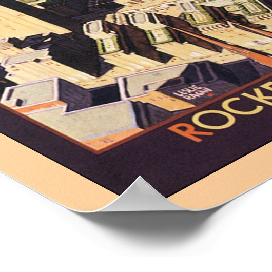 Rockefeller Center New York Poster (Hoek)