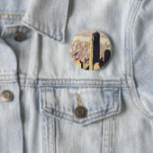 Rockefeller Center New York Ronde Button 5,7 Cm (In situ)