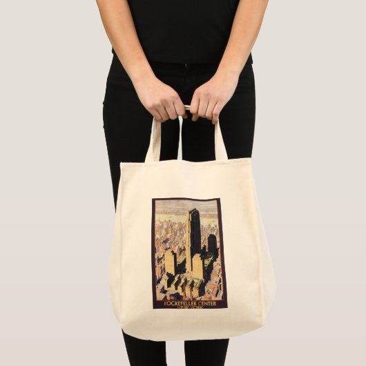 Rockefeller Center New York Tote Bag (Voorkant (product))