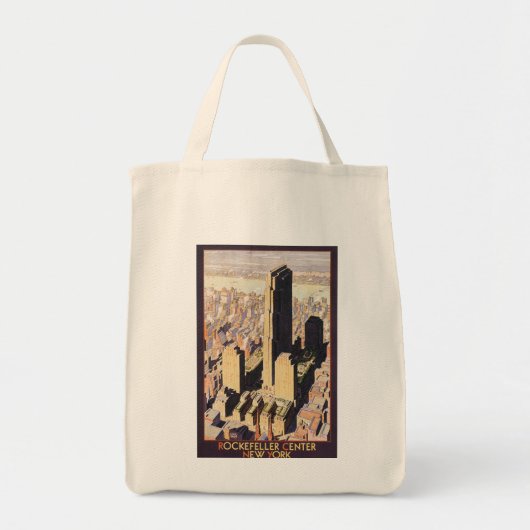 Rockefeller Center New York Tote Bag (Voorkant)
