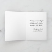 Rockefeller Center Tree, Roze kerst Feestdagen Kaart (Binnen)