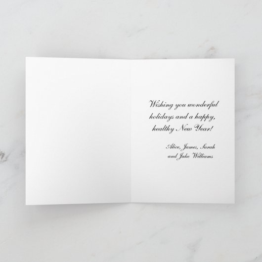 Rockefeller Center Tree, Roze kerst Feestdagen Kaart (Binnen)