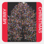 ROCKEFELLER CENTER TREE STICKER (Voorkant)