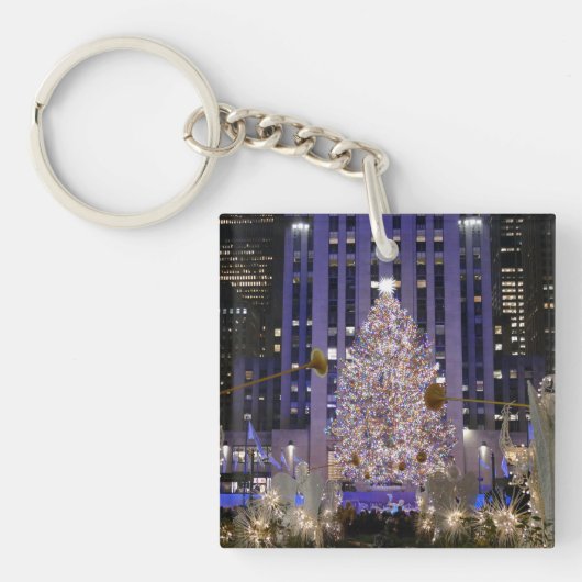 Rockefeller Center's Angels & Christmas - sleutelh Sleutelhanger (Voorkant)