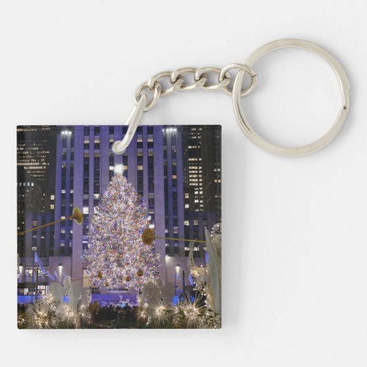 Rockefeller Center's Angels & Christmas - sleutelh Sleutelhanger (Achterkant)