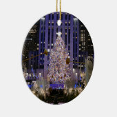 Rockefeller Center's Angels & kerstboom - Keramisch Ornament (Rechts)