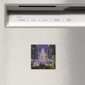 Rockefeller Center's Angels & kerstboom - Magneet (Insitu (Vaatwasser))