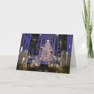 Rockefeller Center's engelen & kerstboom, NYC  Kaart