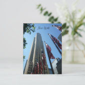 rockefeller gemarkeerd briefkaart (Staand voorkant)