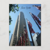 rockefeller gemarkeerd briefkaart (Voorkant)