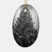 Rockefeller kerstboomversiering keramisch ornament (Links)