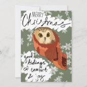 Rockefeller kerstboomwortel feestdagenkaart (Voorkant)