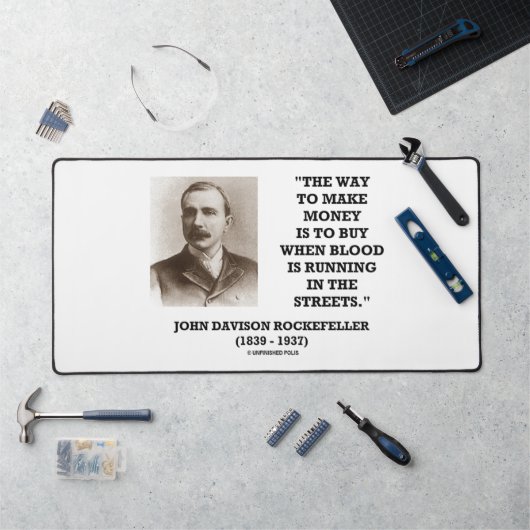 Rockefeller Koop Wanneer Bloed Door de Straten Loo Bureaumat (Werkstation)