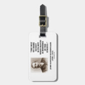 Rockefeller koopt wanneer het bloed in straten loo bagagelabel (Voorkant verticaal)