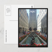 rockefeller loop nyc briefkaart (Voorkant / Achterkant)