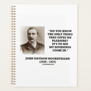 Rockefeller Om Mijn Dividenden Binnen Te Zien Cita Planner