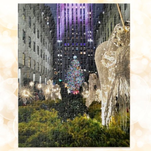 Rockefeller Plaza Kerstmis NYC Legpuzzel