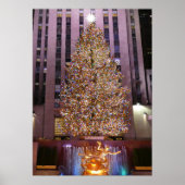 Rockefeller Plaza's kerstboom - poster (Voorkant)