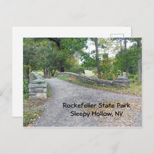 Rockefeller State Park in Sleepy Hollow, NY Briefkaart (Voorkant / Achterkant)