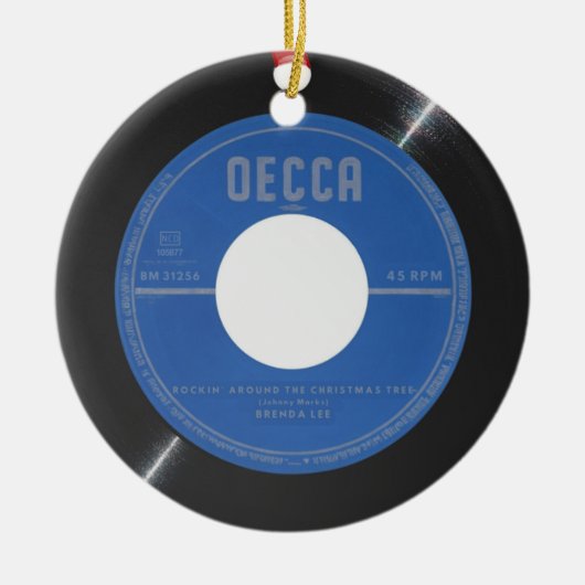 Rocken rond de kerstboom Xmas Ornament (Voorkant)